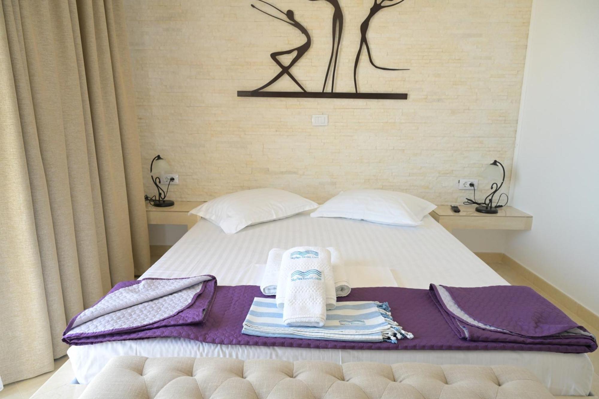 Sky Sea Resort & Villas Megali Ammos  Dış mekan fotoğraf