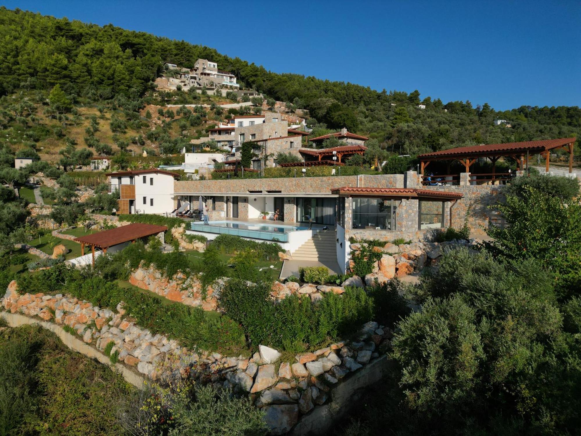 Sky Sea Resort & Villas Megali Ammos  Dış mekan fotoğraf